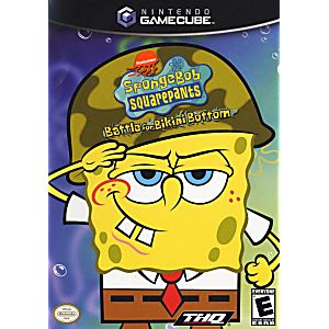 SpongeBob SquarePants Battle for Bikini Bottom Nintendo Gamecube Game