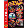 Genesis 6-Pak Sega Genesis Game