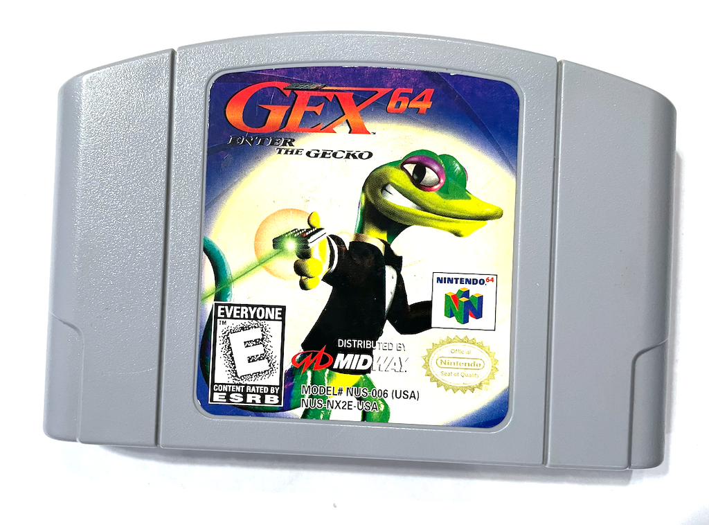 Gex NINTENDO 64 N64 Game