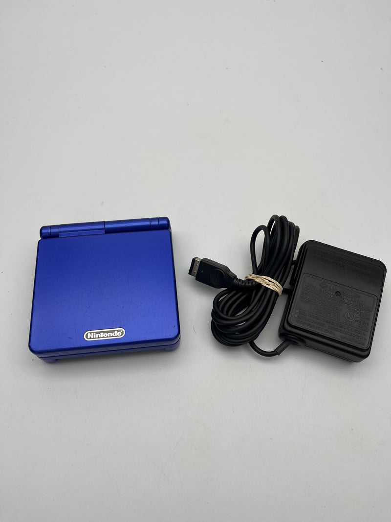 Cheapest Nintendo Game Boy Advance SP (GBA SP) Cobalt Blue, Tested W/ charger!.