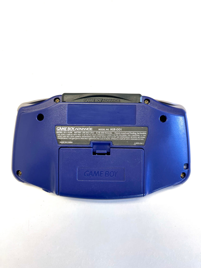 Custom IPS V2 Nintendo GameBoy Advance System Handheld Console - Indigo Purple