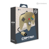 Gold Captain Premium Controller Nintendo 64 N64 by Hyperkin