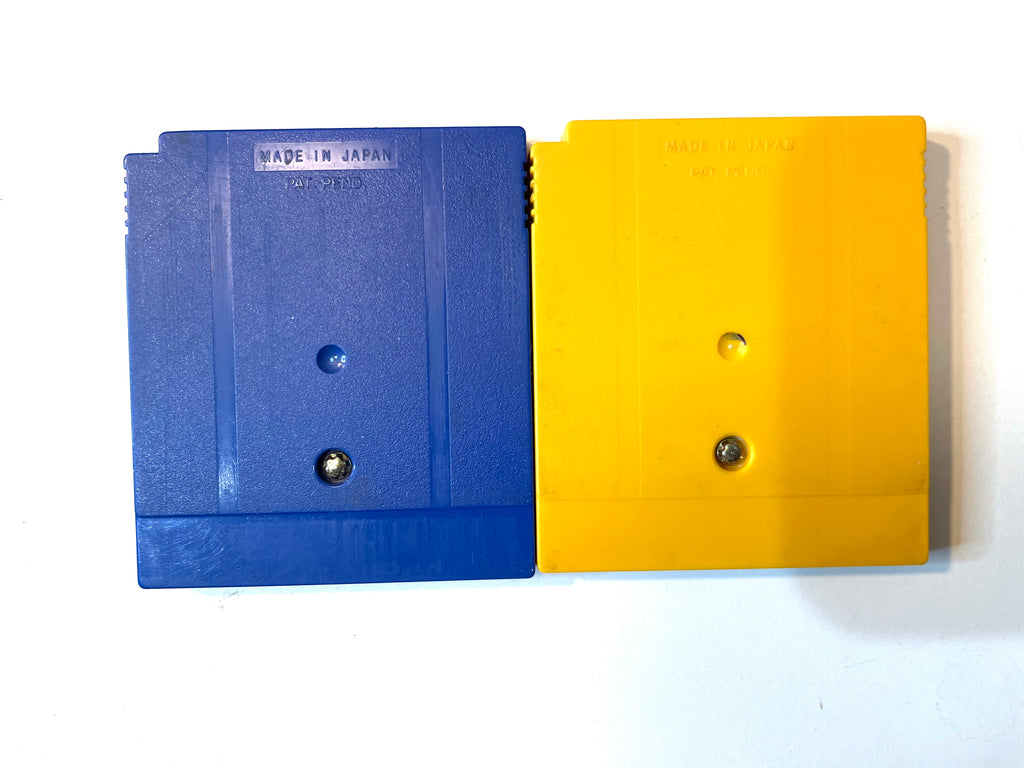 *Authentic* Pokemon Blue & Yellow Gameboy Game Lot Both w/ New Save Battery!