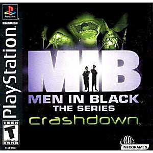 Men In Black The Series Crashdown Sony Playstation 1 PS1 Game