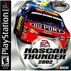 NASCAR Thunder 2002 Playstation PS1 Video Game