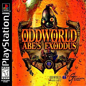 Oddworld Abe's Exoddus Sony Playstation 1 PS1 Game (Complete)
