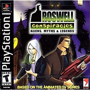 Roswell Conspiracies Sony Playstation 1 PS1 Game
