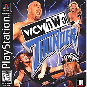 WCW/NWO Thunder Sony Playstation 1 PS1 Game