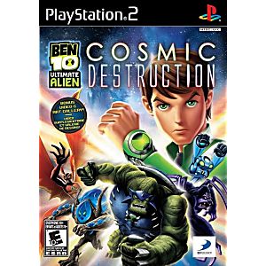 Ben 10 Ultimate Alien Cosmic Destruction Sony Playstation 2 PS2 Game