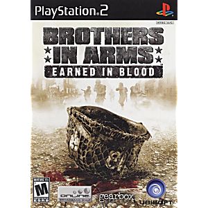 Brothers In Arms Earned In Blood Sony Playstation 2 PS2 Game