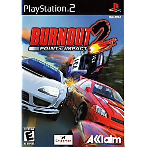 Burnout 2 Point of Impact Sony Playstation 2 PS2 Game