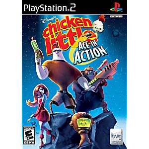 Chicken Little Ace in Action Sony Playstation 2 PS2 Game