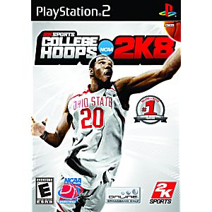 College Hoops NCAA 2k8 Sony Playstation 2 PS2 Game