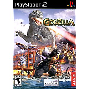 Godzilla Save the Earth Sony Playstation 2 PS2 Game