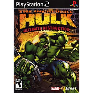 Incredible Hulk Ultimate Destruction Sony Playstation 2 PS2 Game