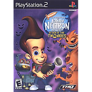 Jimmy Neutron Attack of the Twonkies Sony Playstation 2 PS2 Game