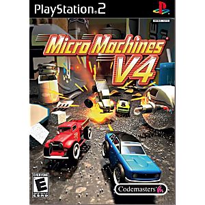 Micro Machines V4 Sony Playstation 2 PS2 Game