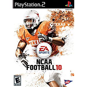 NCAA Football 10 Sony Playstation 2 PS2 Game