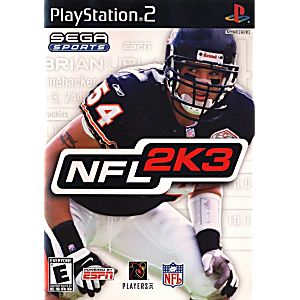 NFL 2K3 Sony Playstation 2 PS2 Game