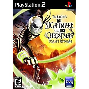 The Nightmare Before Christmas Oogies Revenge Sony Playstation 2 PS2 Game