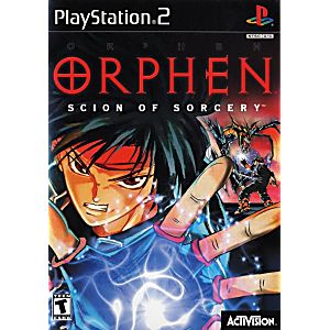 Orphen Scion of Sorcery Sony Playstation 2 PS2 Game