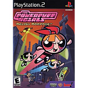 Powerpuff Girls Relish Rampage Sony Playstation 2 PS2 Game