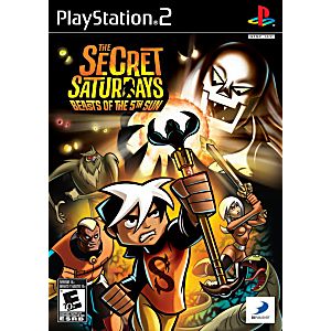 The Secret Saturdays Beasts of the 5th Sun Sony Playstation 2 PS2 Game