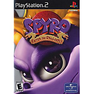 Spyro Enter The Dragonfly Sony Playstation 2 PS2 Game