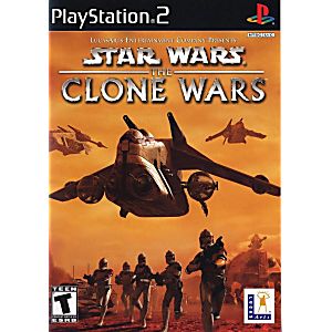 Star Wars The Clone Wars Sony Playstation 2 PS2 Game