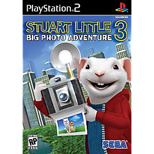 Stuart Little 3 Big Photo Adventure Sony Playstation 2 PS2 Game