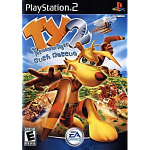 TY The Tasmanian Tiger 2 Bush Rescue Sony Playstation 2 PS2 Game
