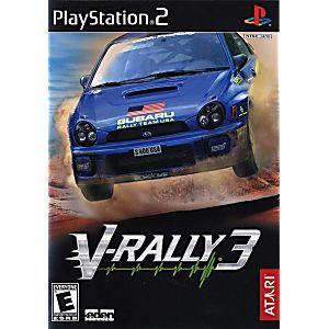 V-Rally 3 Sony Playstation 2 PS2 Game