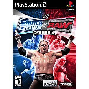 WWE Smackdown Vs RAW 2007 Sony Playstation 2 PS2 Game