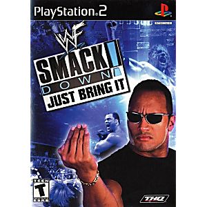 WWE Smackdown Just Bring It Sony Playstation 2 PS2 Game