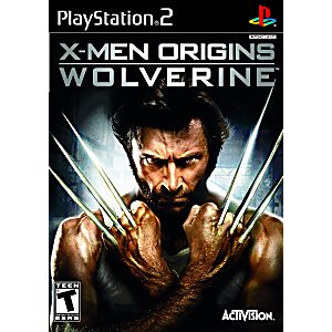 X-Men Origins: Wolverine Sony Playstation 2 PS2 Game