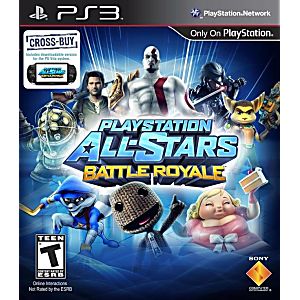 Playstation All Stars Battle Royale Sony Playstation 3 PS3 Game