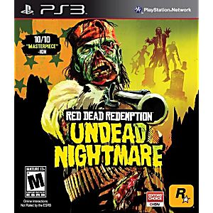 Red Dead Redemption Undead Nightmare Sony Playstation 3 PS3 Game