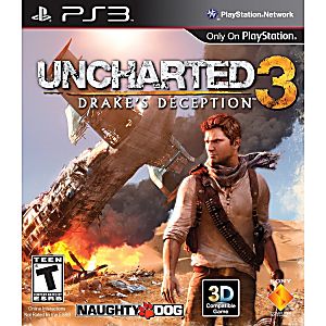 Uncharted 3 Drake's Deception Sony Playstation 3 PS3 Game