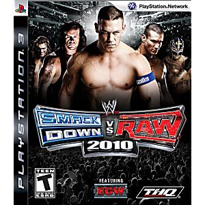 WWE Smackdown VS Raw 2010 Sony Playstation 3 PS3 Game
