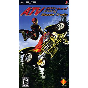 ATV Off Road Fury Blazin Trails Sony Playstation Portable PSP Game
