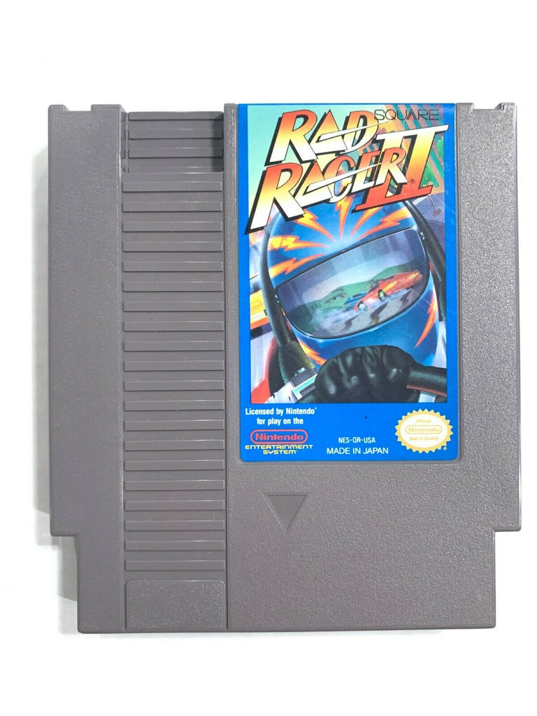 Rad Racer 2 II ORIGINAL NINTENDO NES GAME