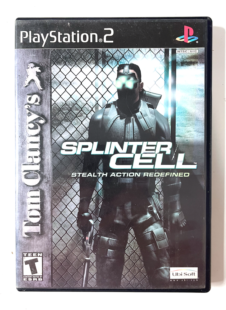 Tom Clancy's Splinter Cell Sony Playstation 2 PS2 Game