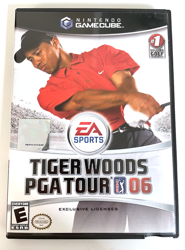 Tiger Woods PGA Tour 2006 Nintendo Gamecube Game