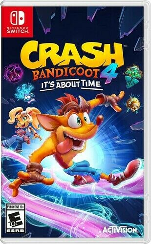 Crash Bandicoot 4 It's About Time Nintendo Switch Game