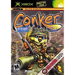 Conker Live and Reloaded Original Microsoft XBOX Game