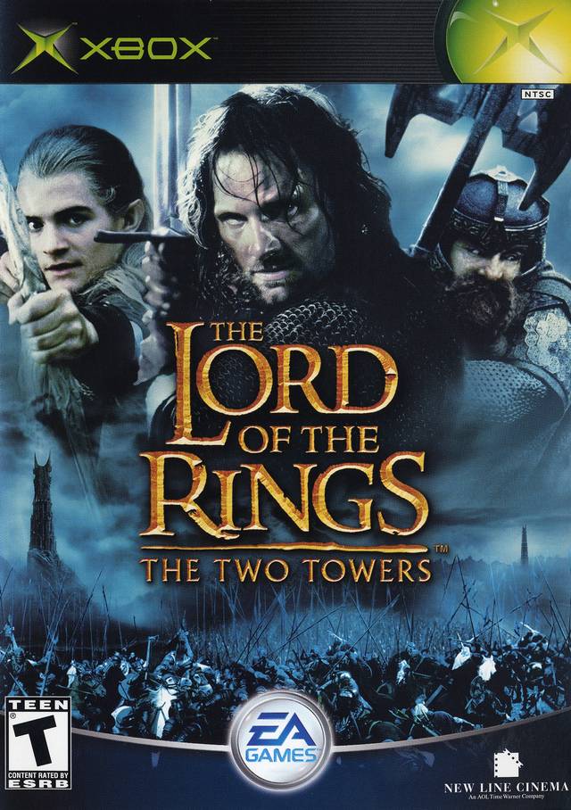 Lord of the Rings The Two Towers Original Microsoft XBOX Game