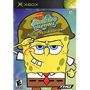 Spongebob Battle for Bikini Bottom Original Microsoft XBOX Game